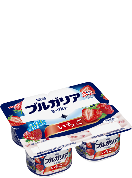 Meiji Bulgaria Yogurt Strawberry 70g×4