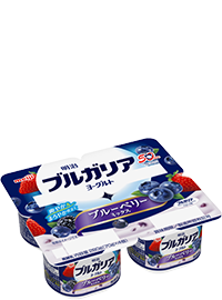 Meiji Bulgaria Yogurt Blueberry Mix70g×4