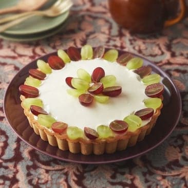 ヨーグルトクリームのフルーツタルト