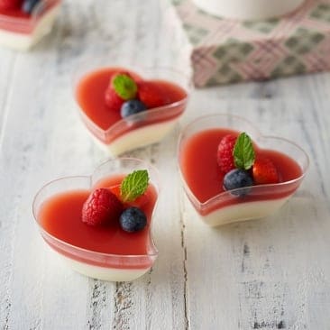 ヨーグルトホワイトチョコのレアチーズ風ケーキ