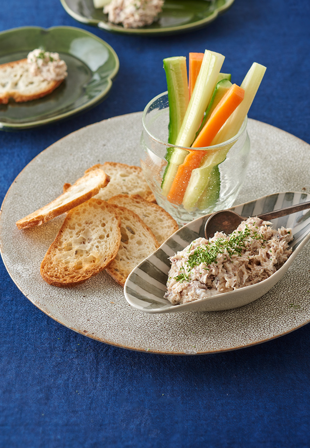 サバ缶のディップ