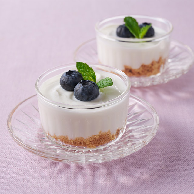 レモンチーズケーキヨーグルトカップのレシピ