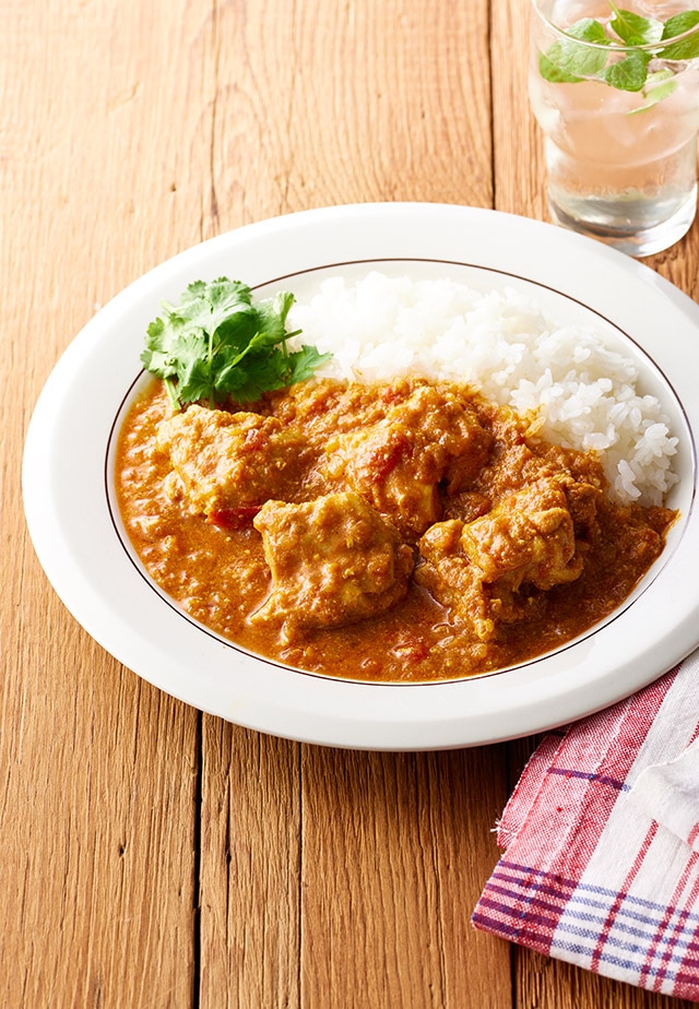 簡単 インド風チキンカレー ヨーグルトレシピ 明治ブルガリアヨーグルト俱楽部 株式会社 明治