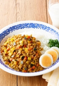 7種野菜のまろやかキーマカレー