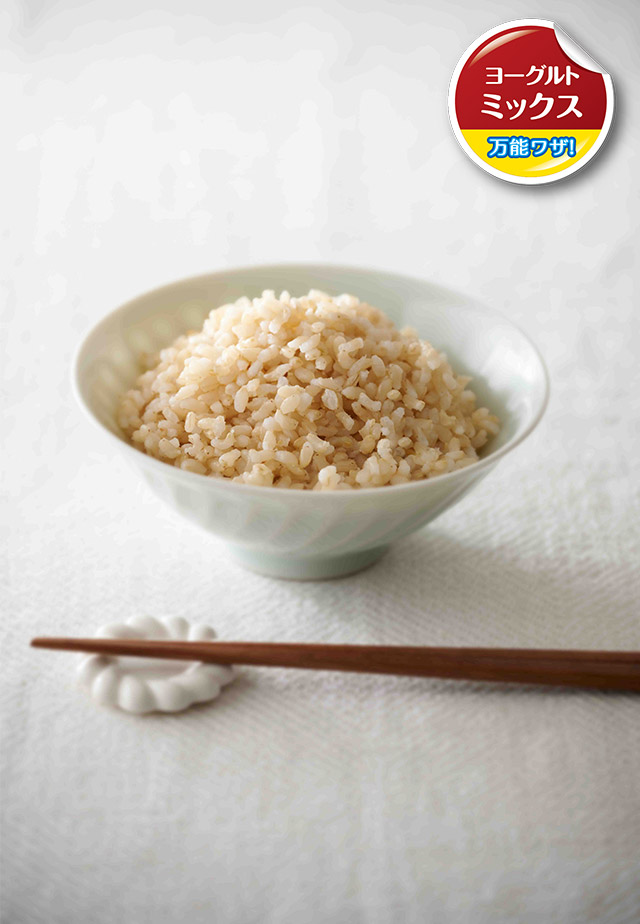基本のヨーグルト玄米