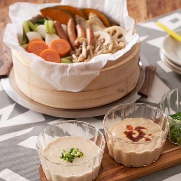 野菜のせいろ蒸し