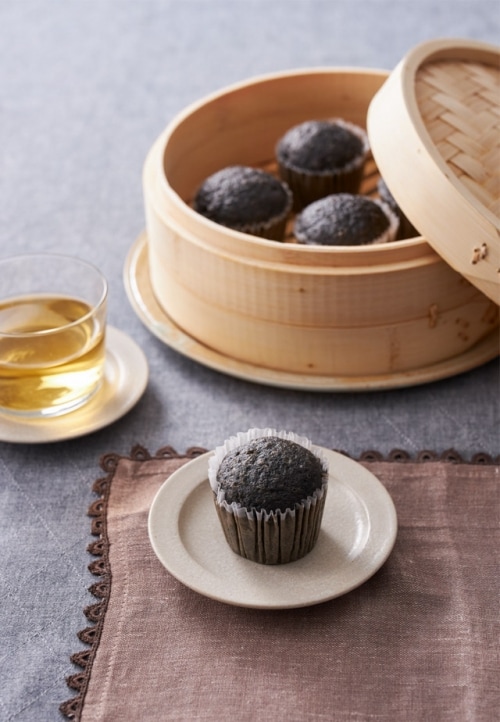 黒ごまのマーラーカオ