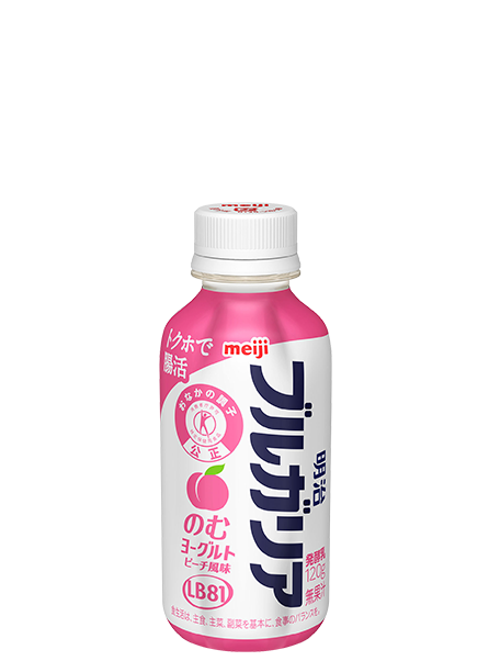 明治ブルガリアのむヨーグルト ピーチ風味LB81 ONE SHOT 120g