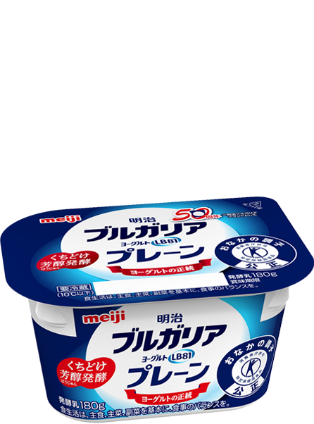 Meiji Bulgaria Yogurt LB81 Plain 180g
