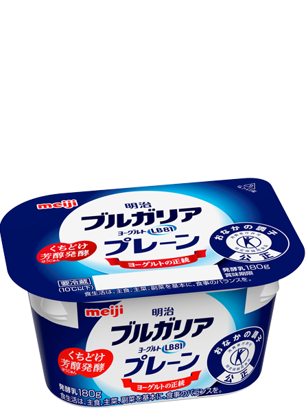 Meiji Bulgaria Yogurt LB81 Plain 180g