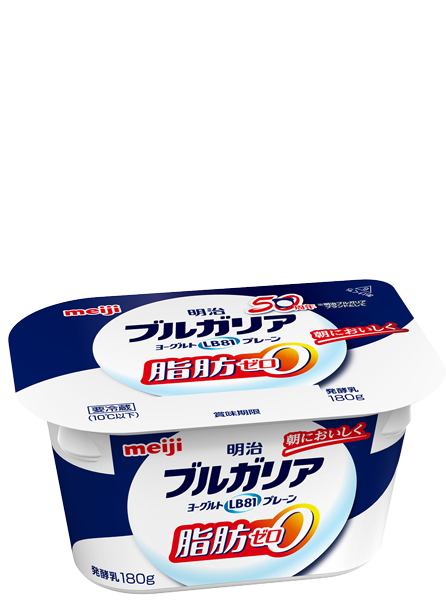 Meiji Bulgaria Yogurt LB81 Zero-Fat Plain 180g