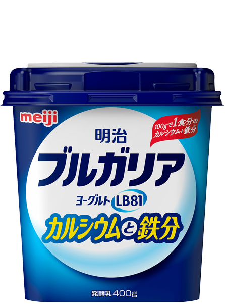 Meiji Bulgaria Yogurt LB81 Calcium & Iron 400g