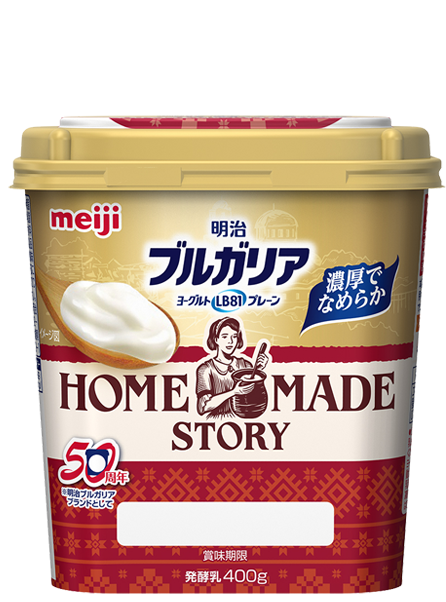 Meiji Bulgaria Yogurt LB81 Plain HOME MADE STORY 400g