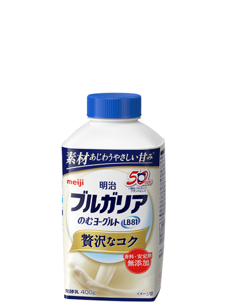 Meiji Bulgaria Yogurt Drink LB81 Rich & Thick 400g