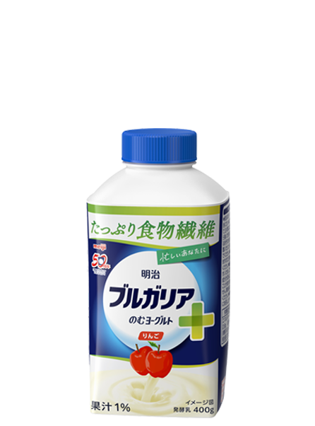 Meiji Bulgaria Yogurt  Drink Apple + Dietary Fiber 400g