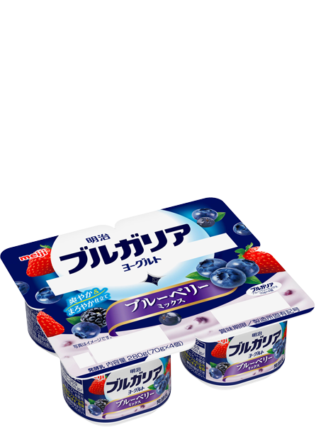 Meiji Bulgaria Yogurt Blueberry Mix 70g×4