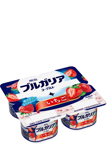 Meiji Bulgaria Yogurt Strawberry 70g×4