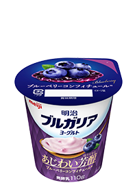 明治ブルガリアヨーグルト あじわい芳醇 ブルーベリーコンフィチュール110g