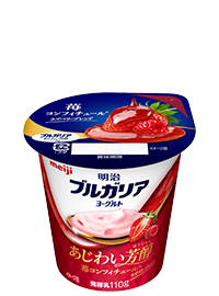 明治ブルガリアヨーグルト あじわい芳醇 苺コンフィチュール110g