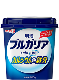 Meiji Bulgaria Yogurt LB81 Calcium & Iron400g