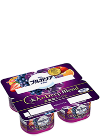 明治ブルガリアヨーグルト 大人のDeep Blend 赤葡萄ミックス70g×4