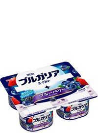 Meiji Bulgaria Yogurt Blueberry Mix70g×4