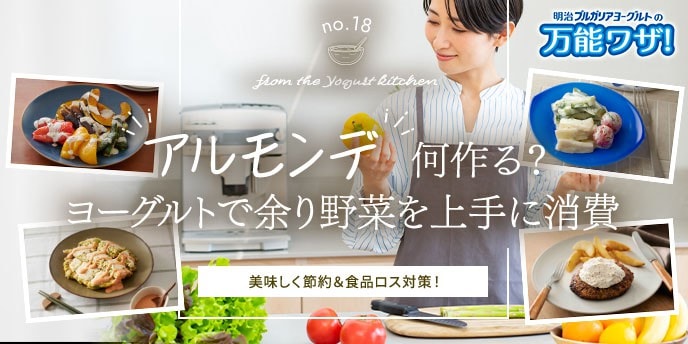 アルモンデ何作る？ヨーグルトで余り野菜を上手に消費