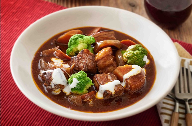 炊飯器でポークシチュー