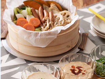 野菜のせいろ蒸し