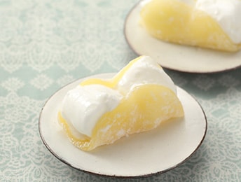 オレンジマシュマロヨーグルト餅