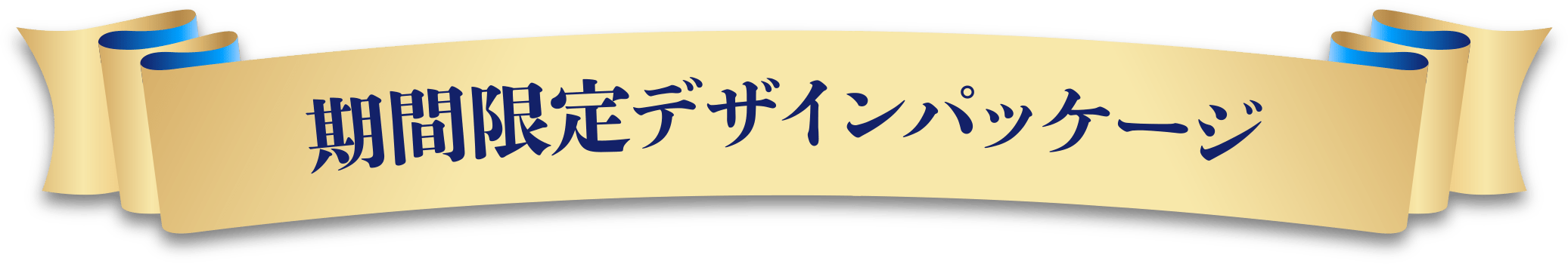 期間限定デザインパッケージ