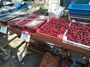 夏が旬のさまざまなベリー