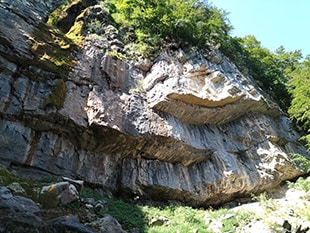 「エコプテカ」と呼ばれるバルカン山脈の自然遊歩道