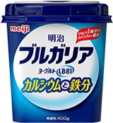明治ブルガリアヨーグルト LB81カルシウムと鉄分 400 g