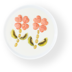 ハートのお花