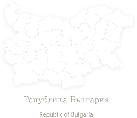 Map of Bulgaria