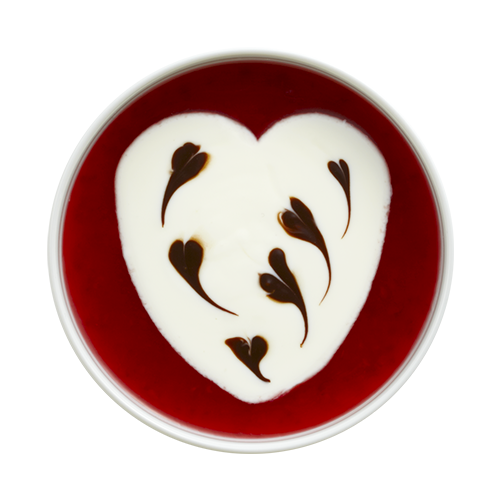 ラズベリー チョコハート