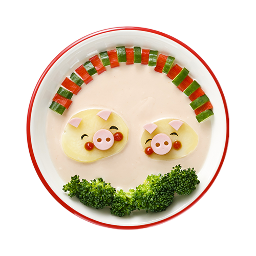 親ブタ子ブタ