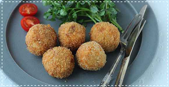 煎り大豆のコロッケ